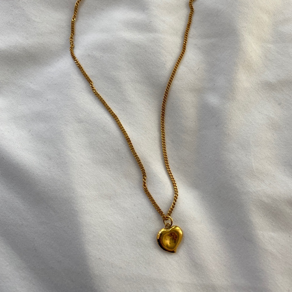 14k Gold Plated Necklace NWOT